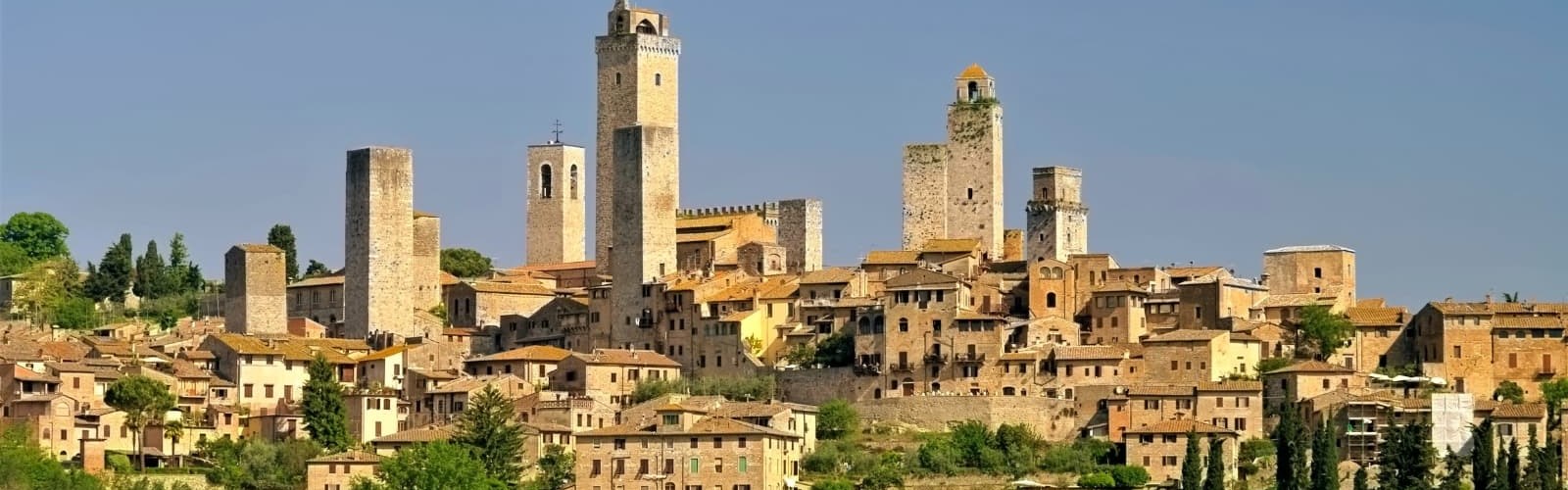 San Gimignano i Toscana i Italien